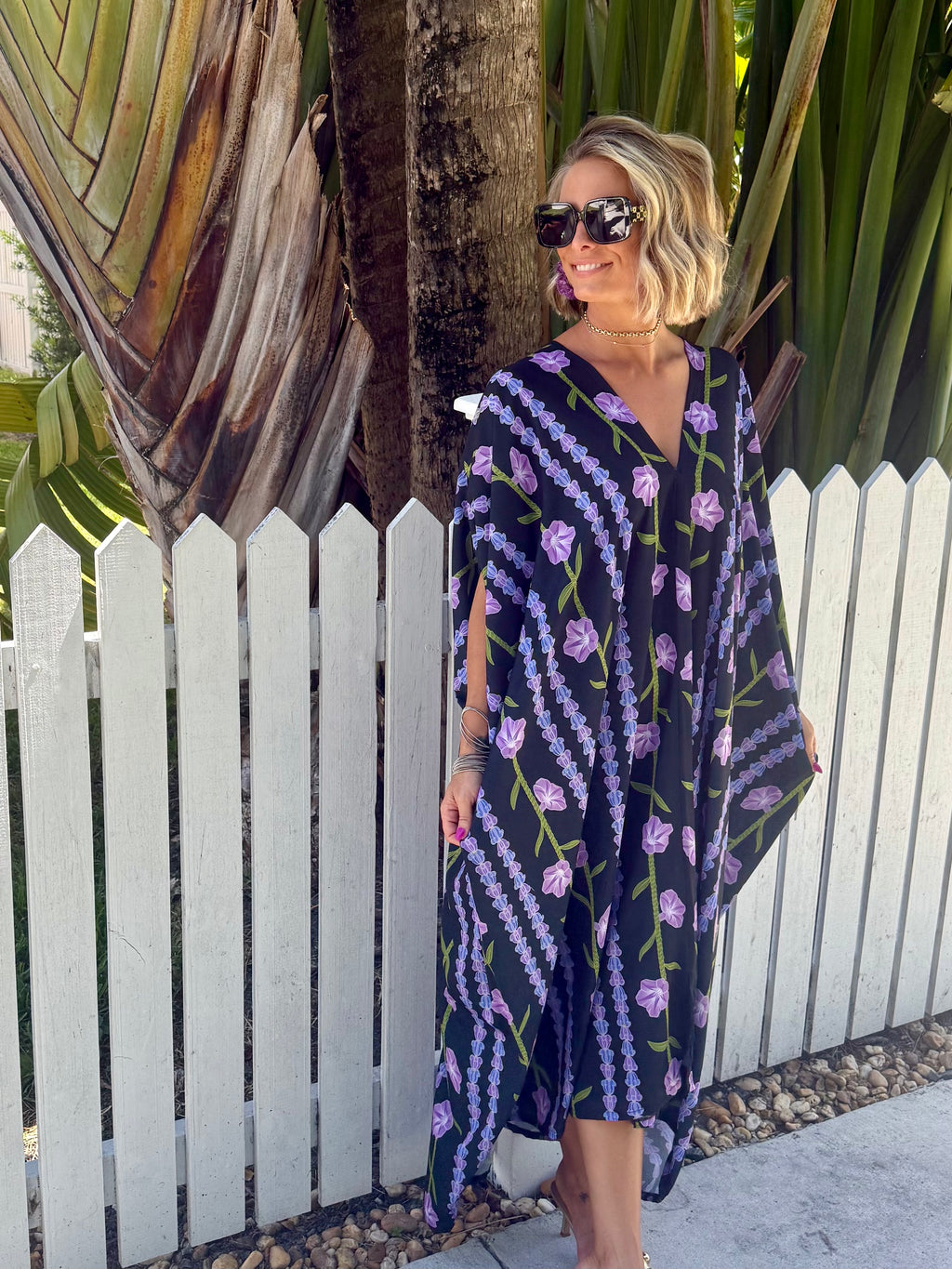 Moonlit Garden Kaftan