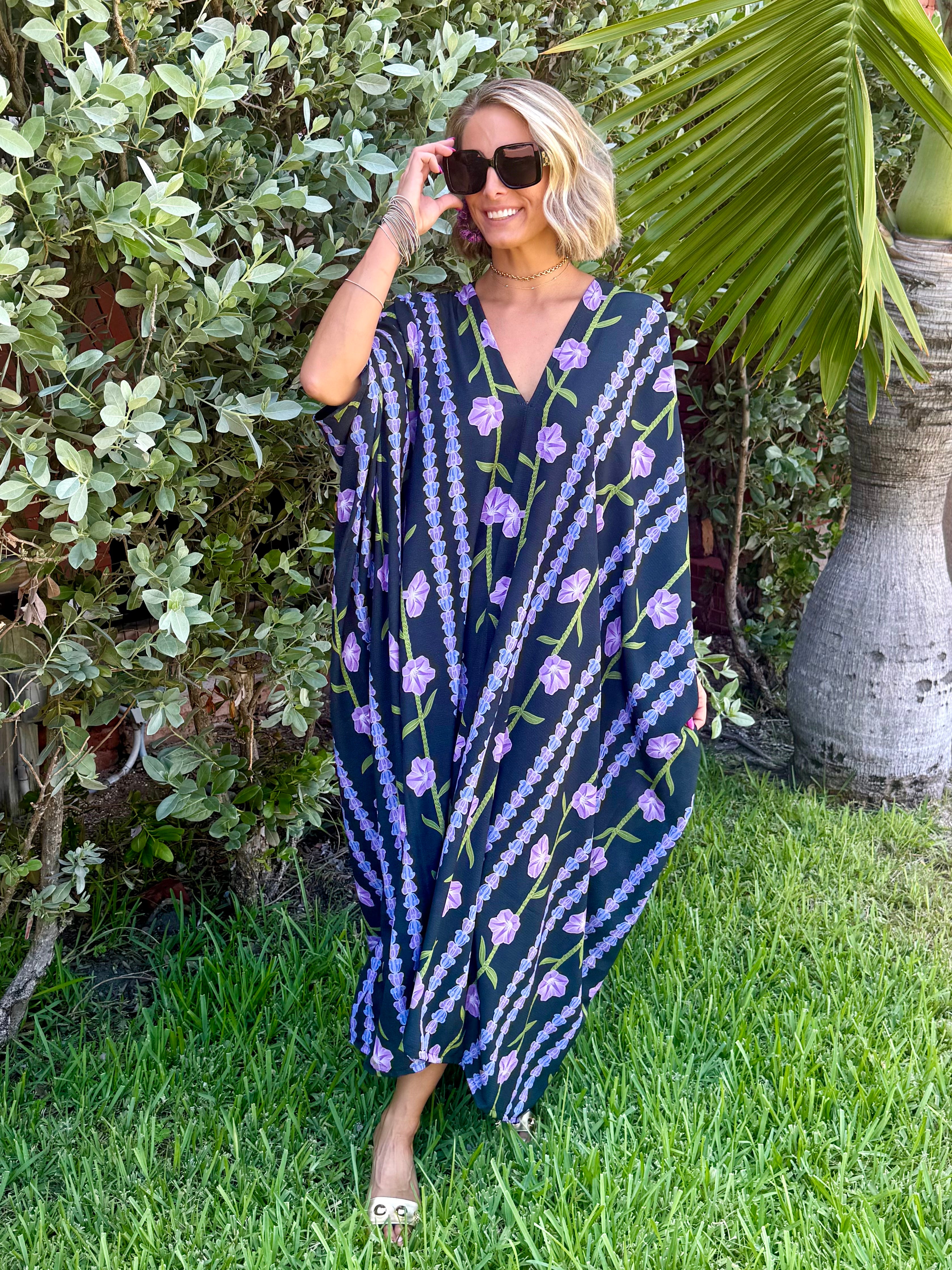 Moonlit Garden Kaftan