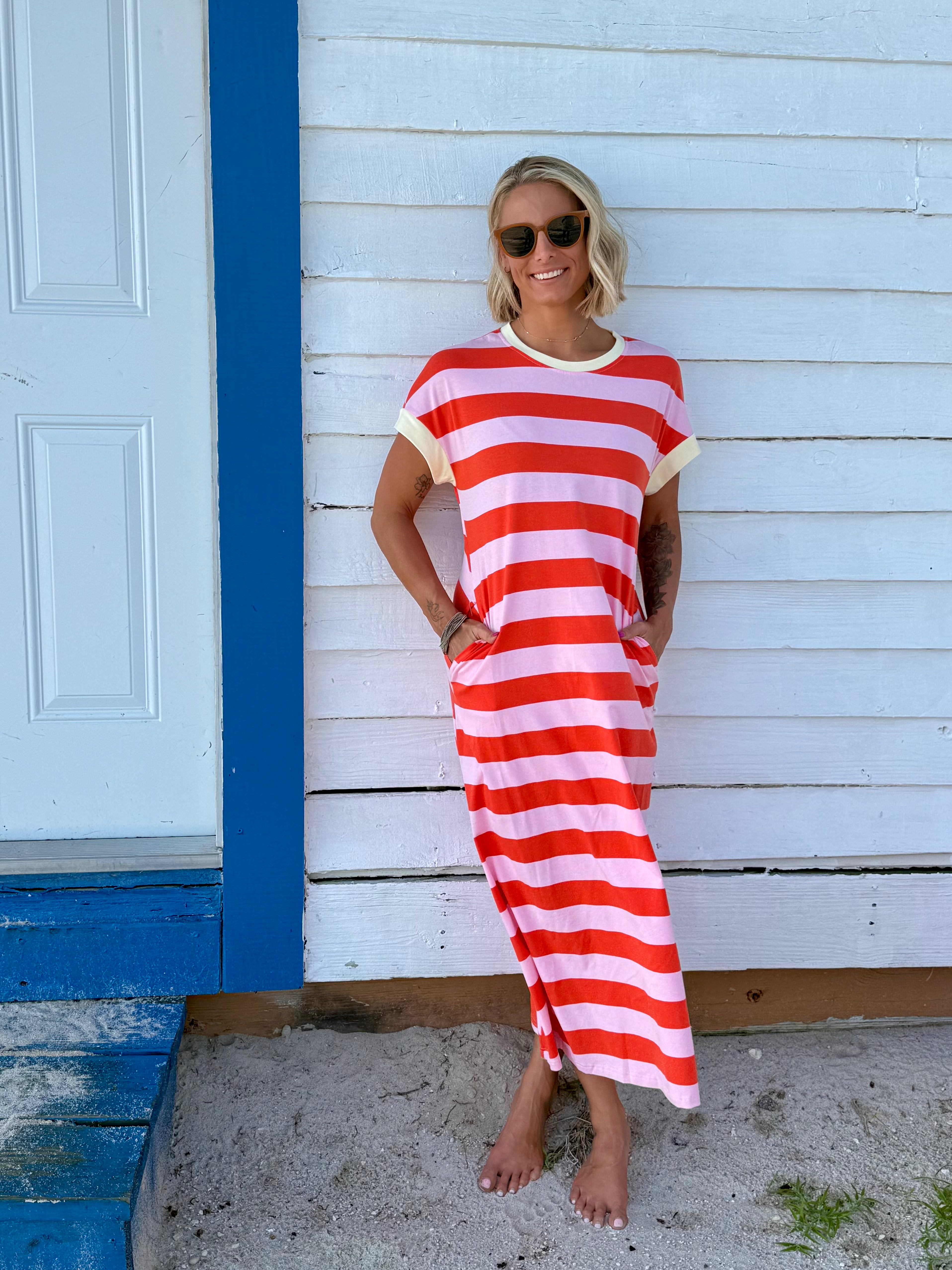 Pink Lemonade Maxi Dress
