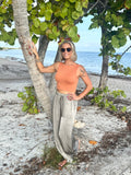 The Sienna Satin Pants