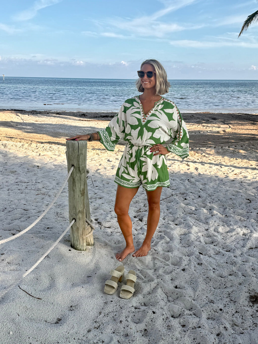 The Key Lime Romper