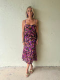 The Bordeaux Bloom Dress