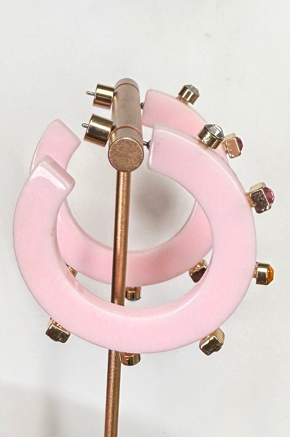 Pretty in Pink Hoops