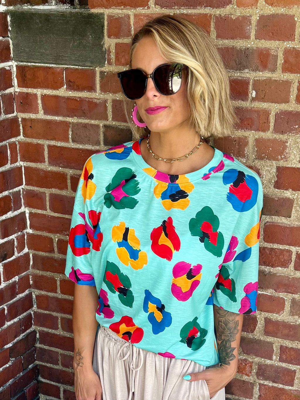 Confetti Jungle Tee