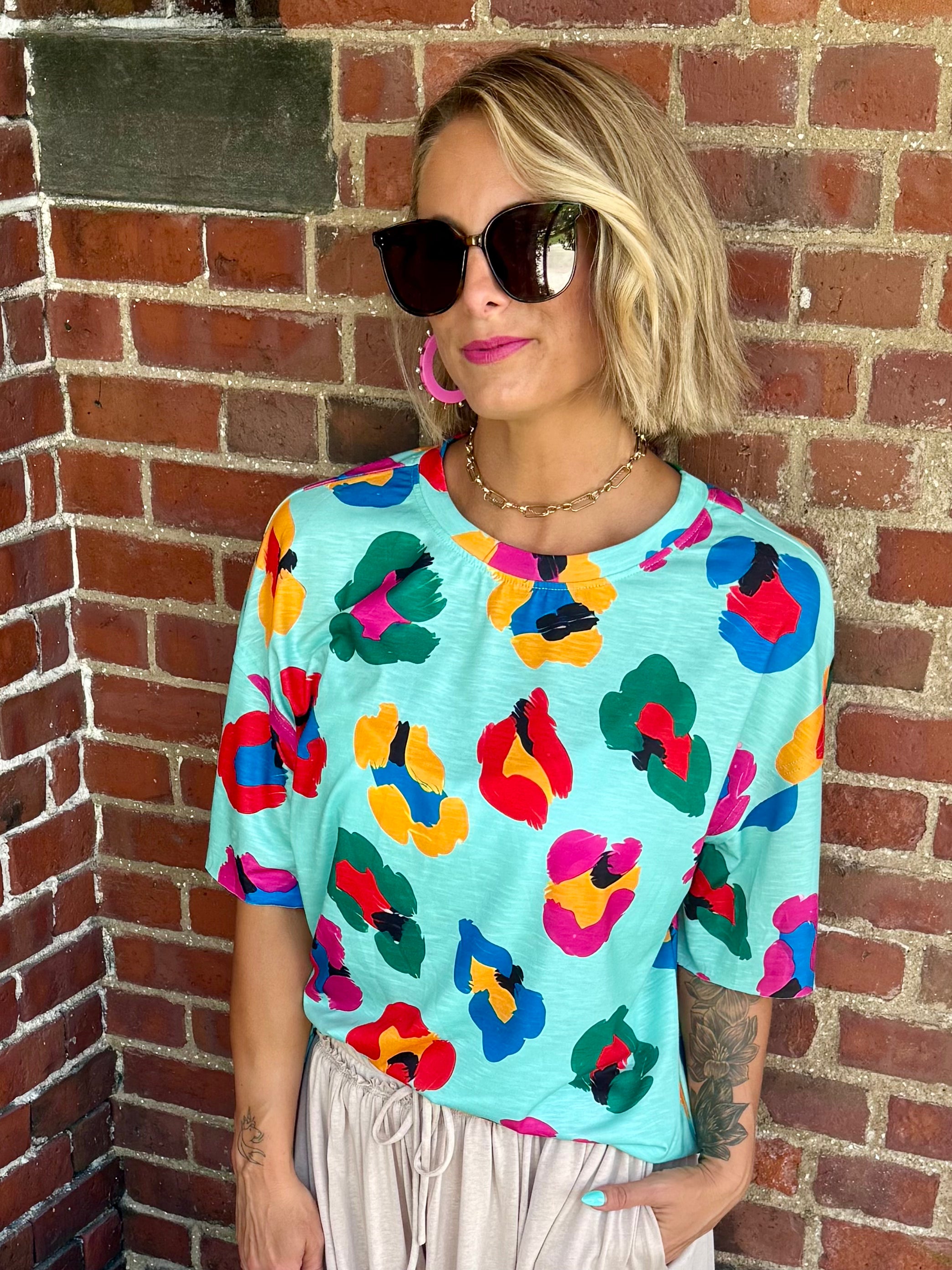 Confetti Jungle Tee