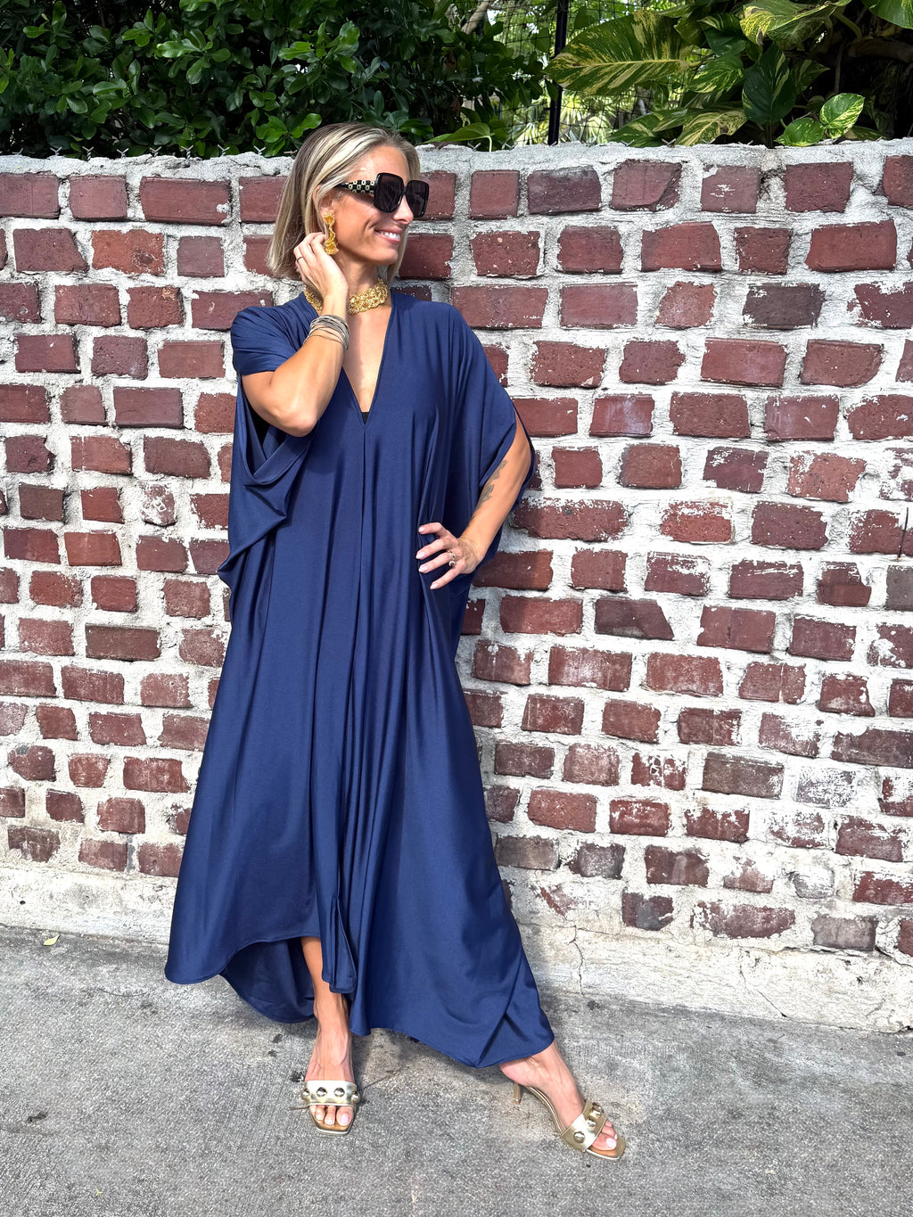 The Midnight Slink Kaftan