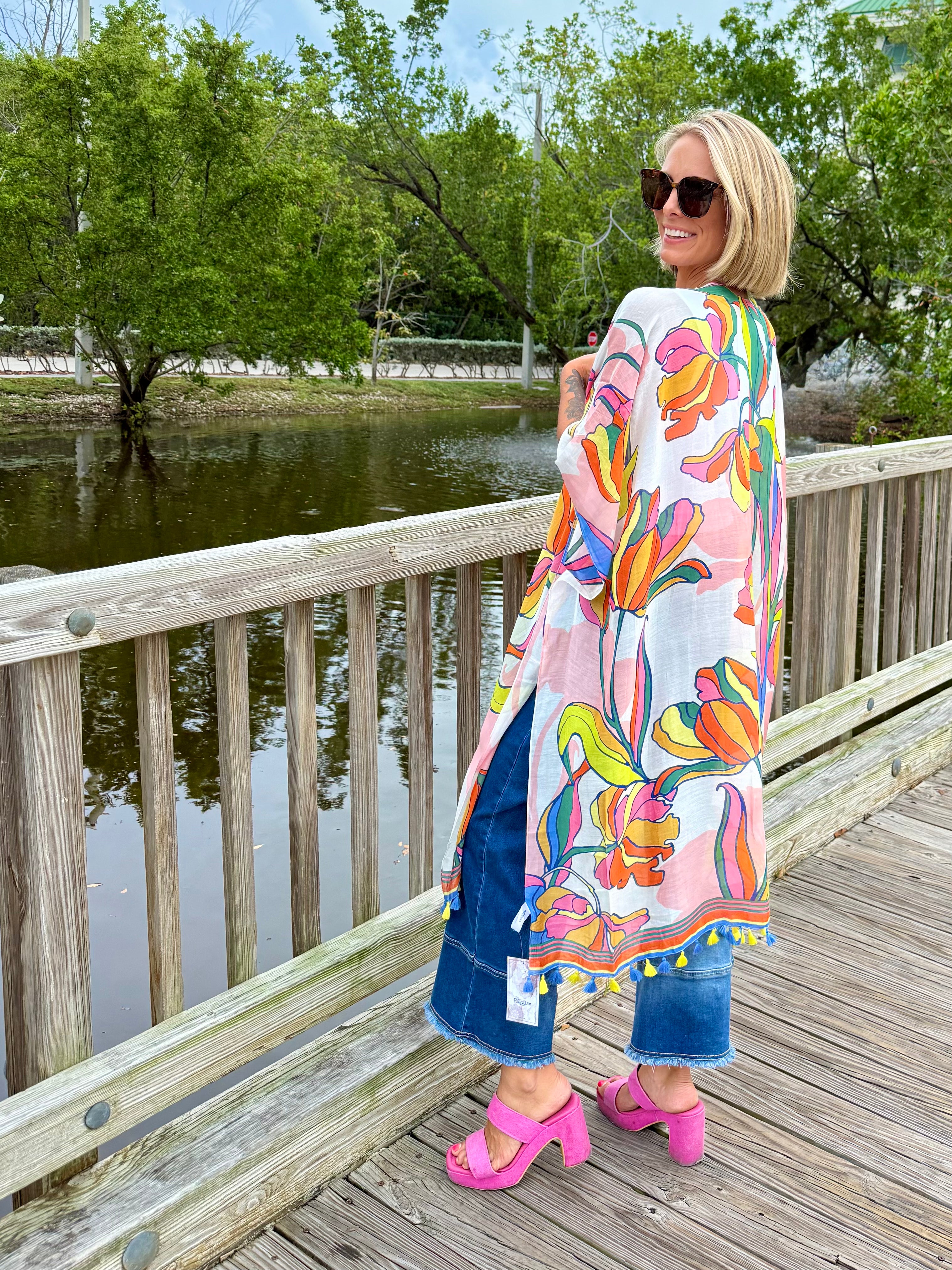 Garden Party Kimono