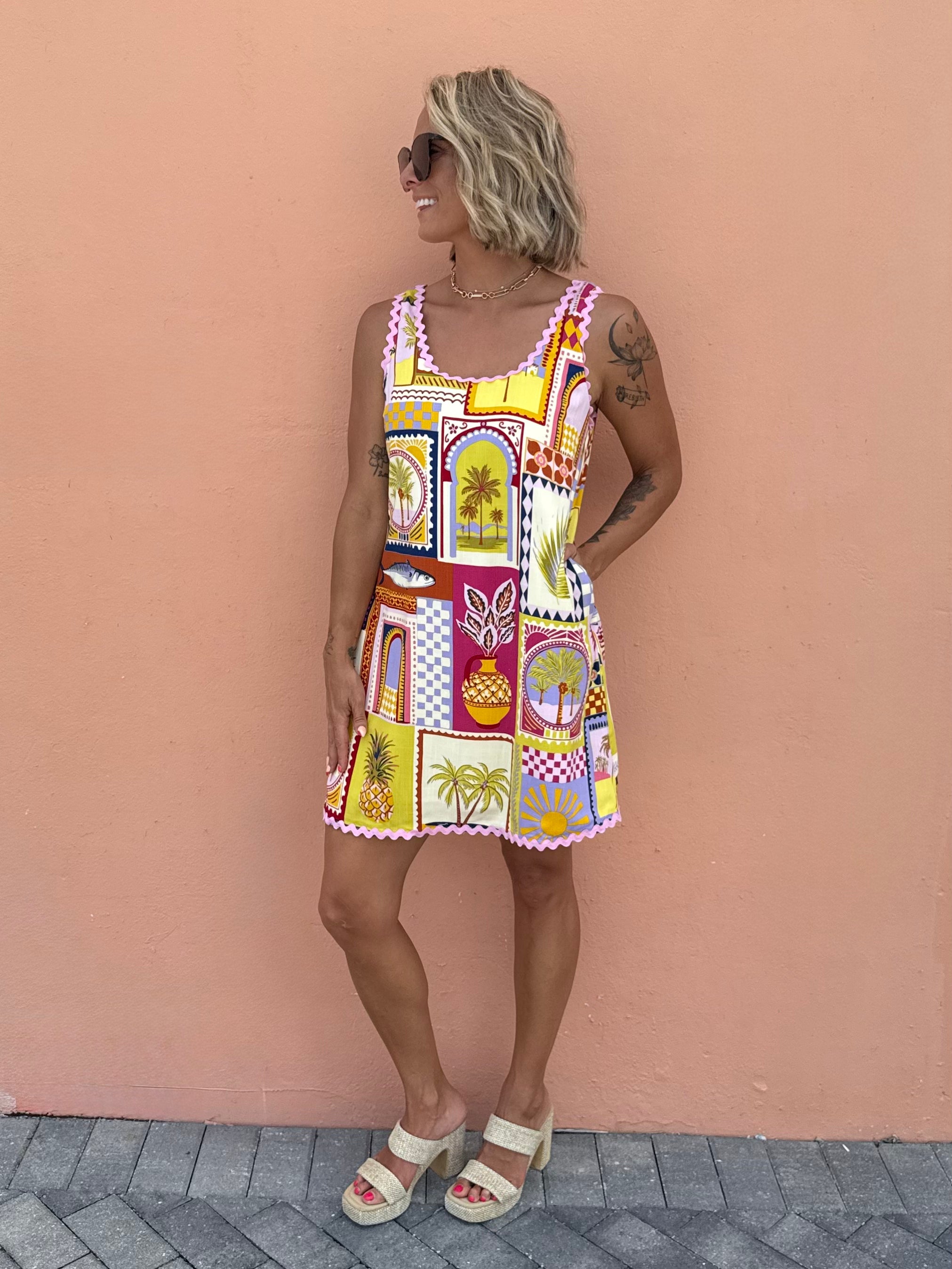 Postcards from Positano Dress