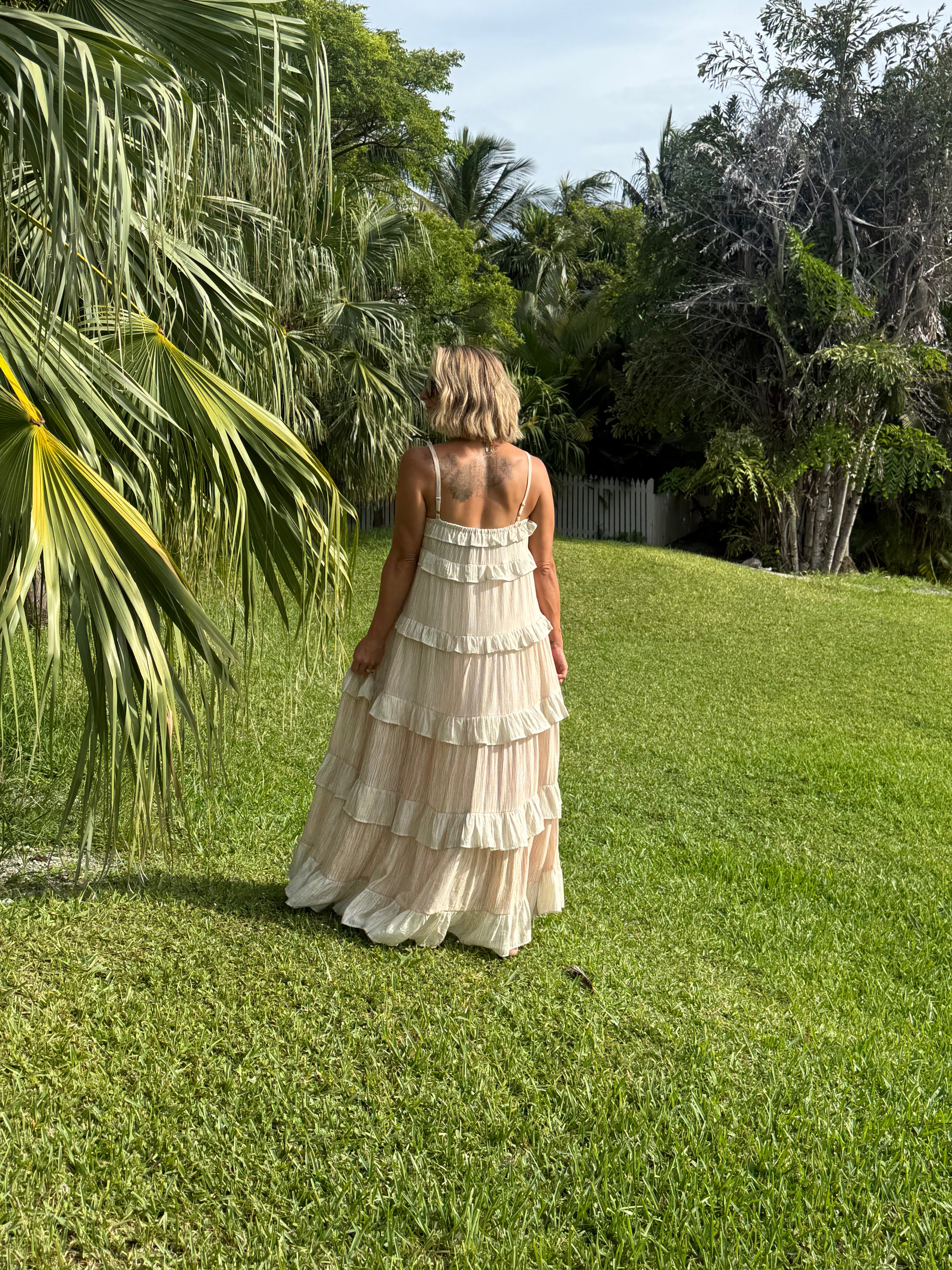 Cloud Nine Tiered Maxi Dress