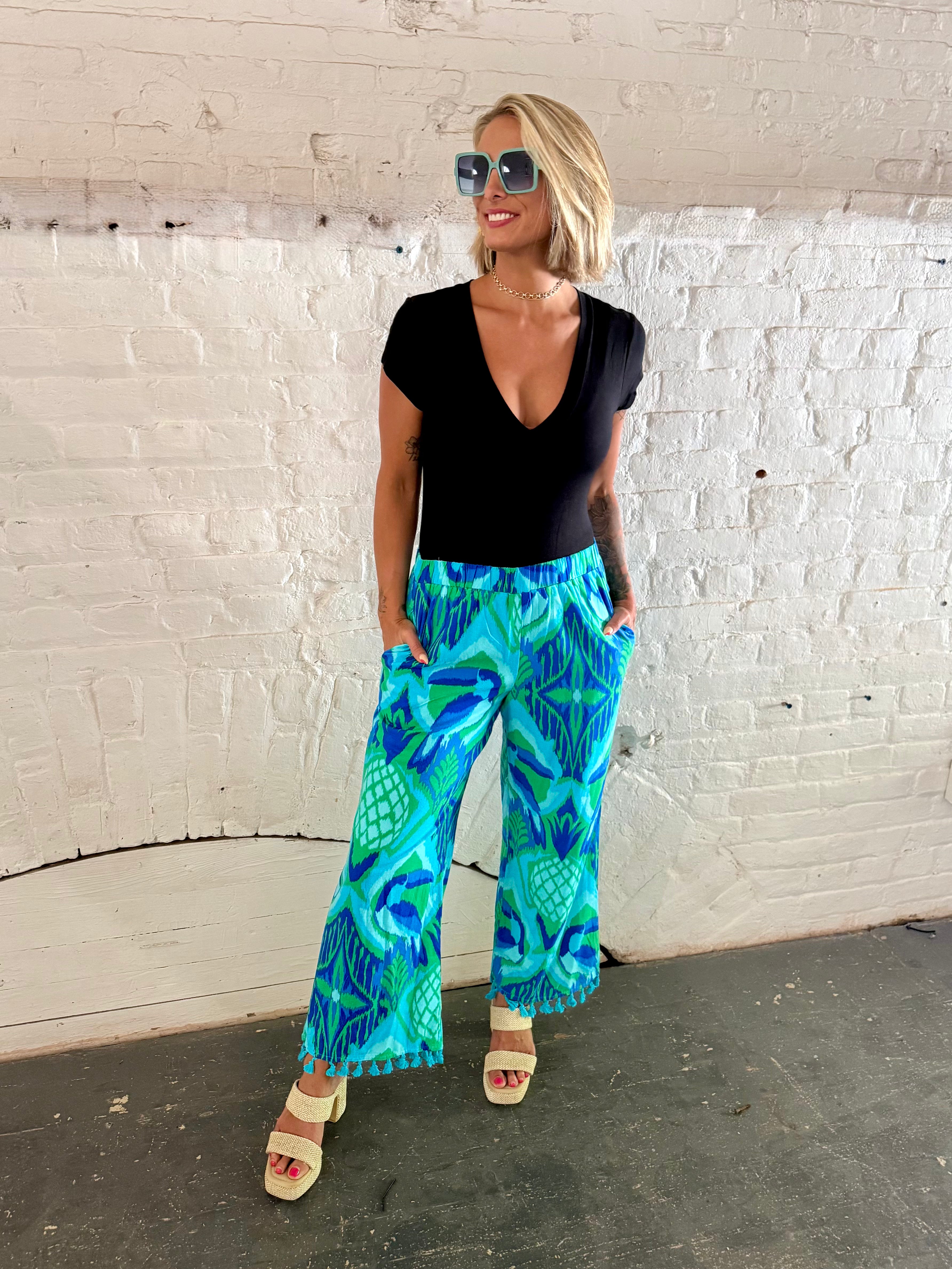 Blue Lagoon Culottes