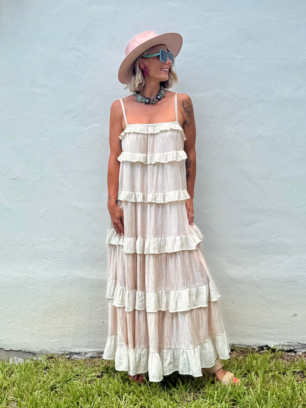 Cloud Nine Tiered Maxi Dress