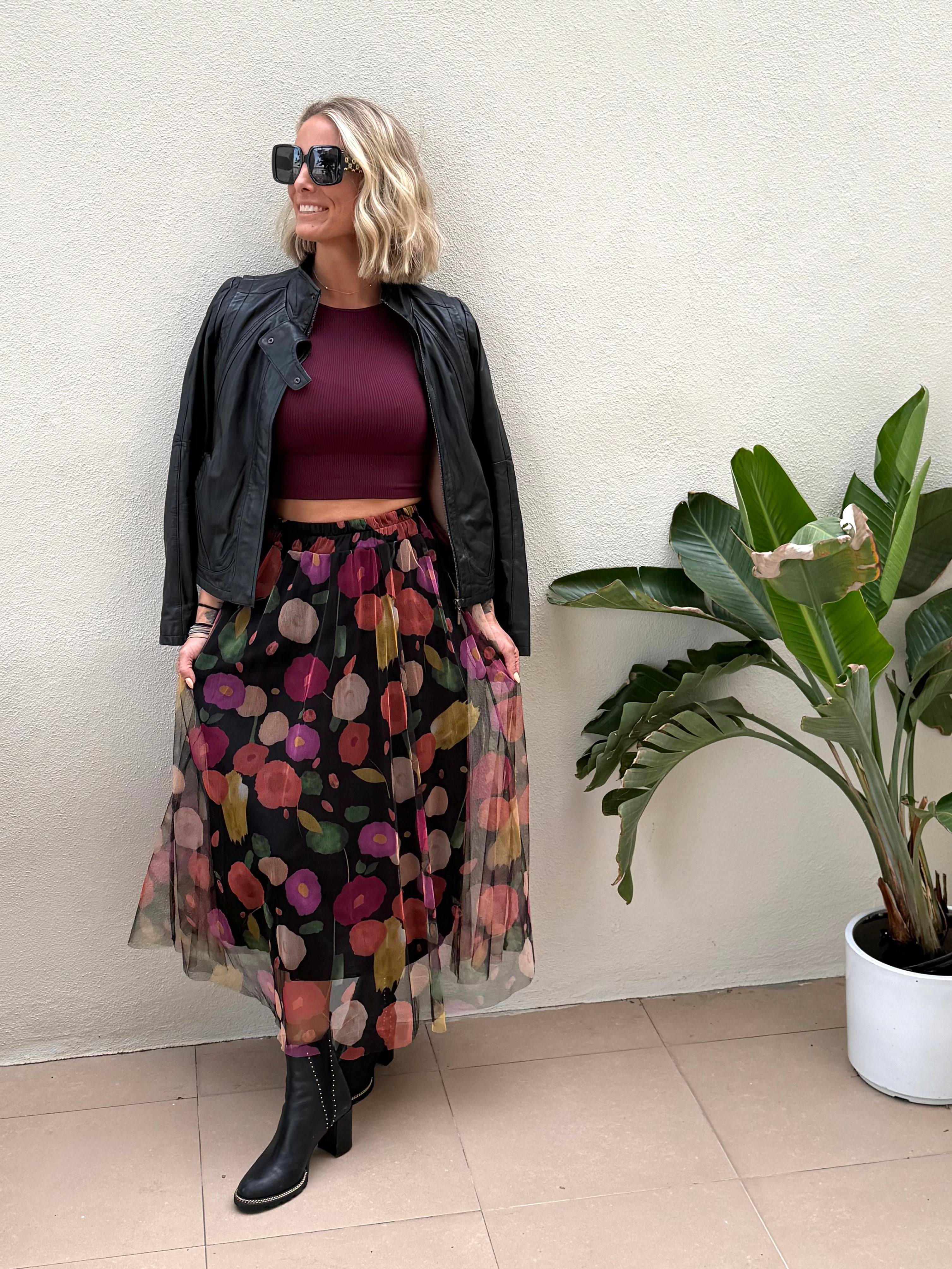 The Midnight Garden Skirt