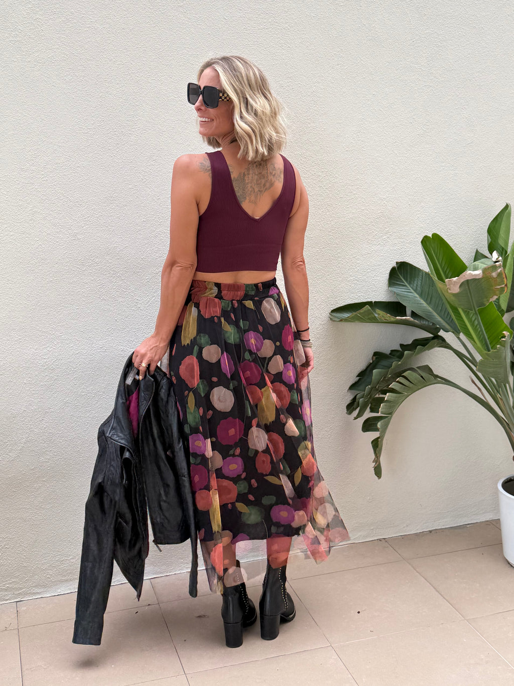 The Midnight Garden Skirt