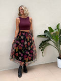 The Midnight Garden Skirt