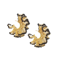 Rio Gold + Black Hoops