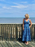 Blue Tide Maxi Dress