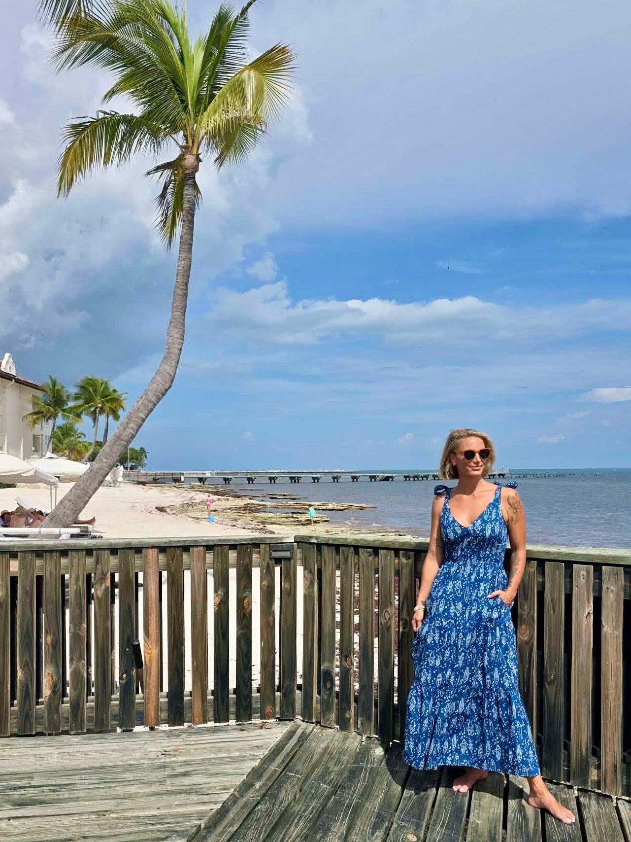 Blue Tide Maxi Dress – Kirbys Closet