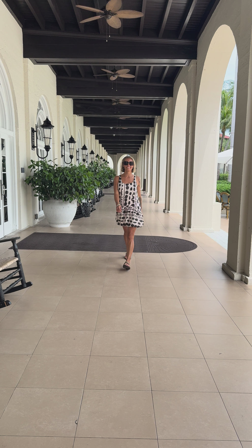 Ink & Ivory Mini Dress