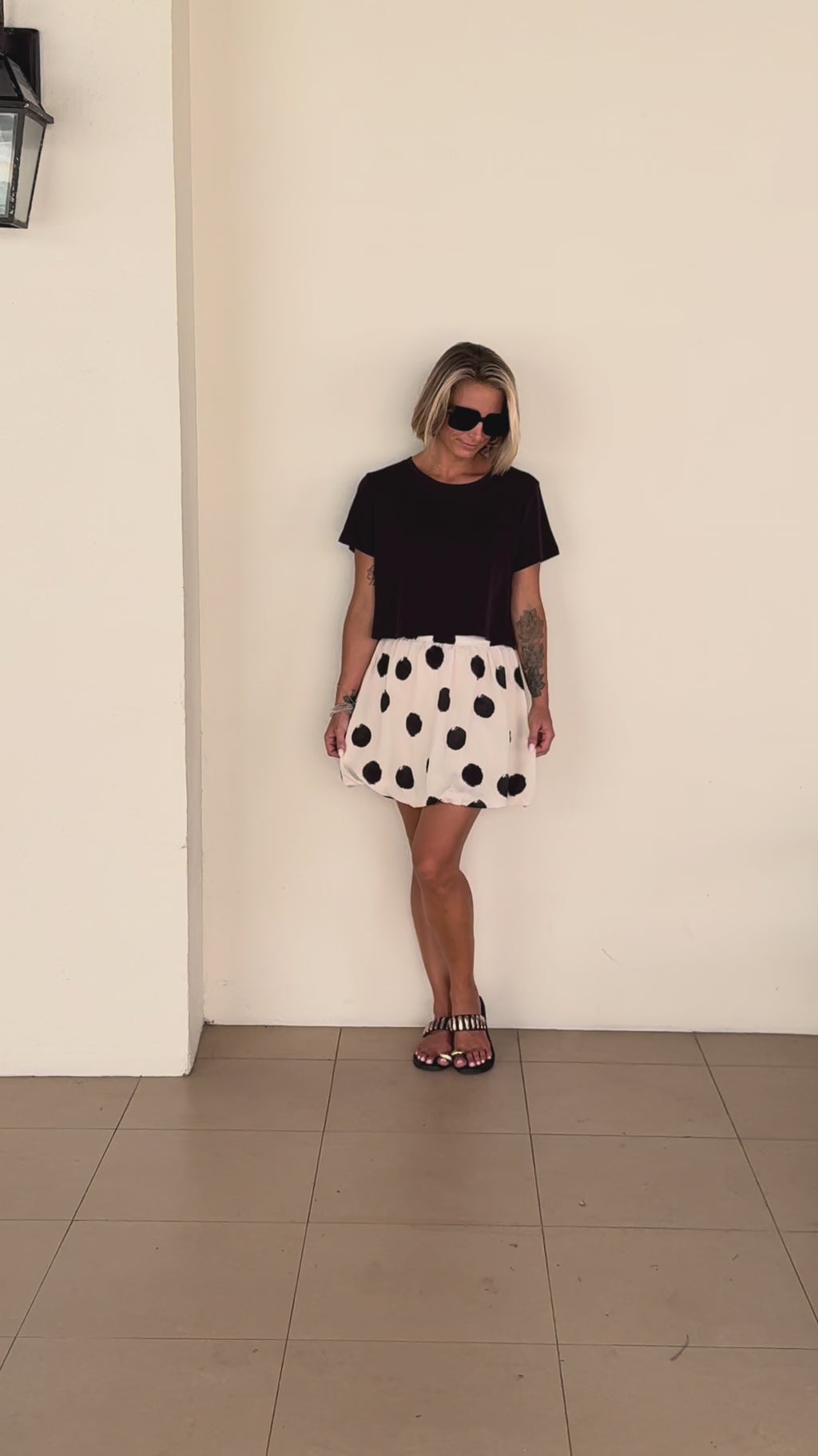 Spot On Mini Skirt