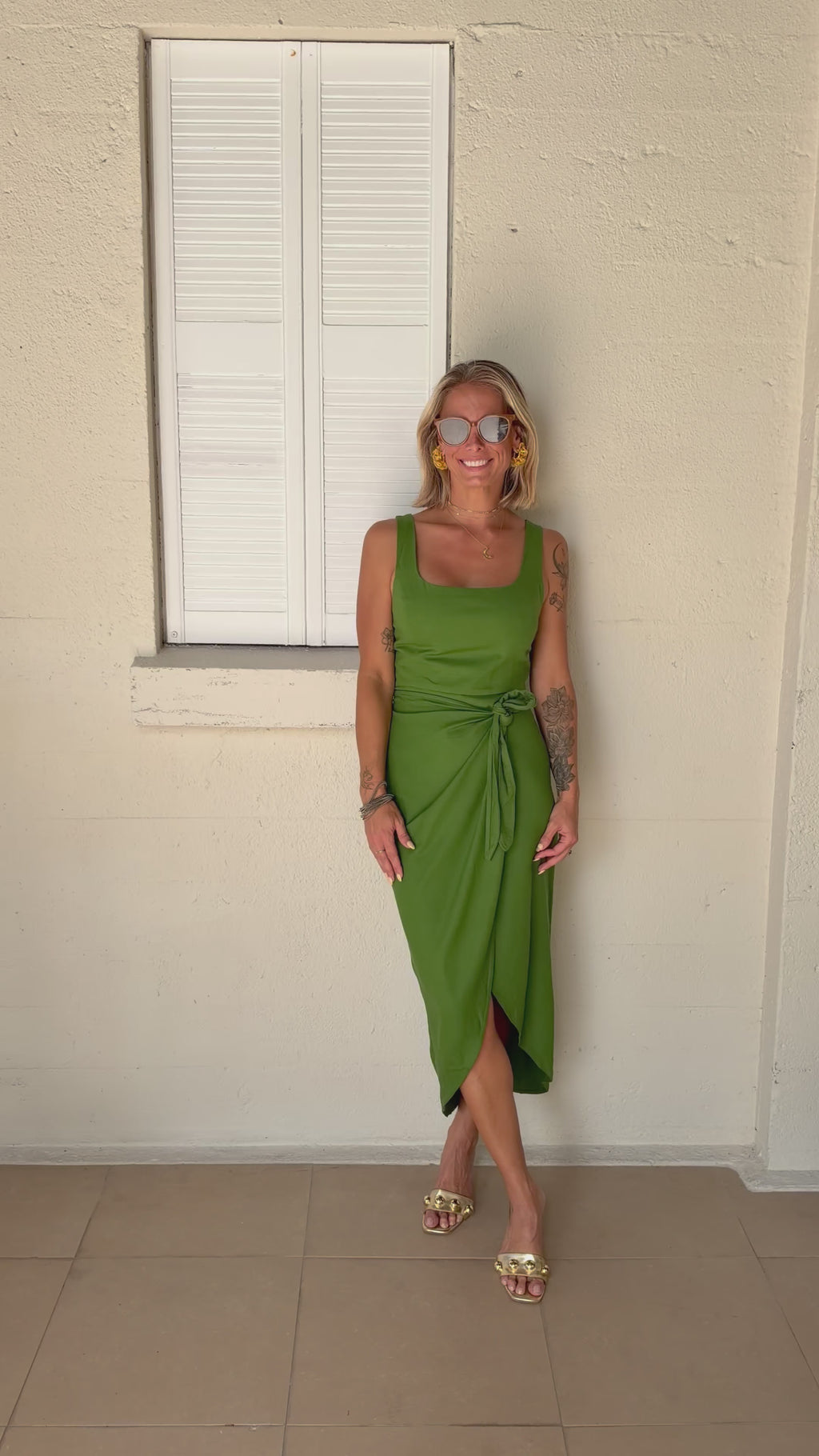 The Green Goddess Dress