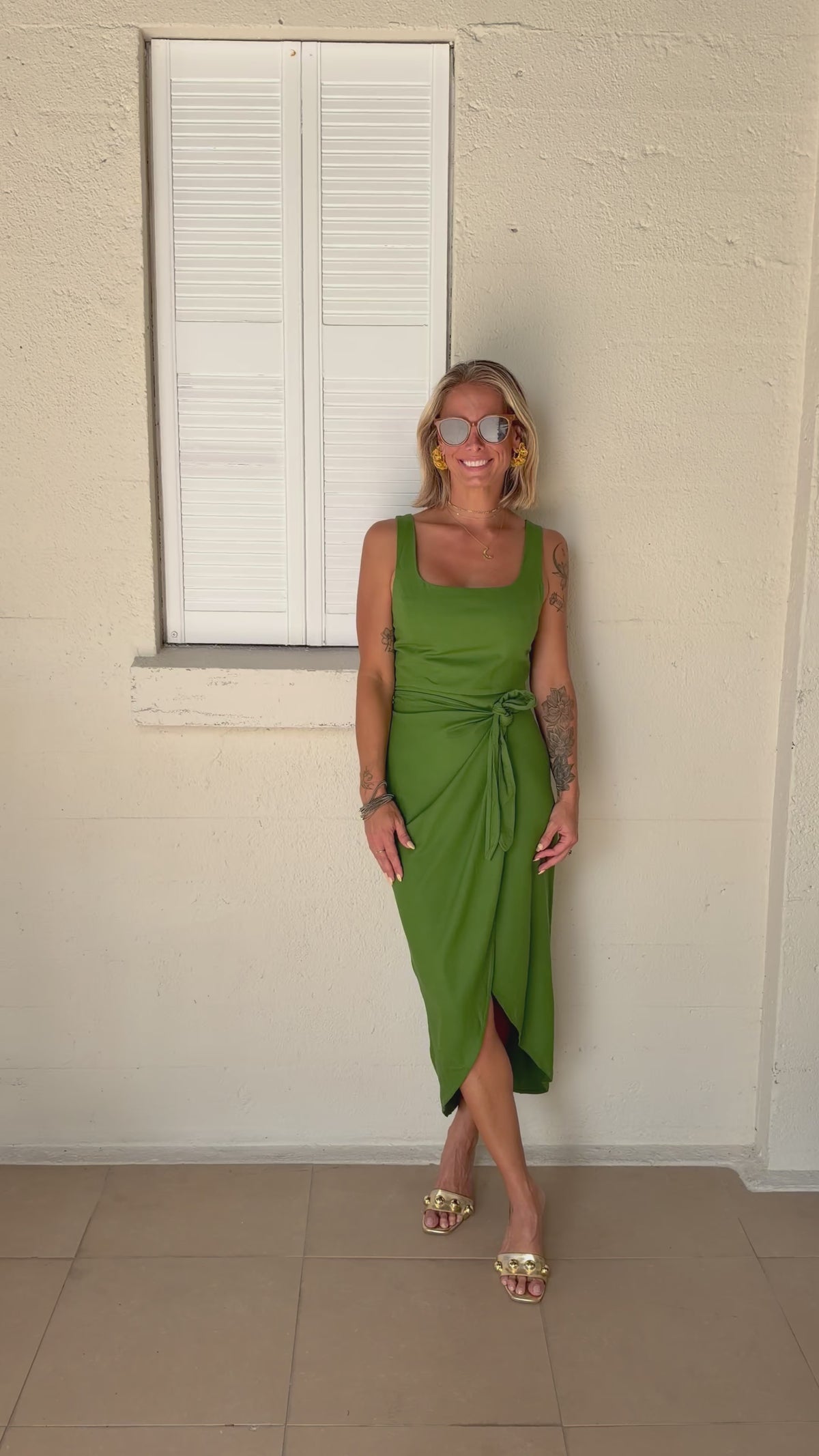 The Green Goddess Dress