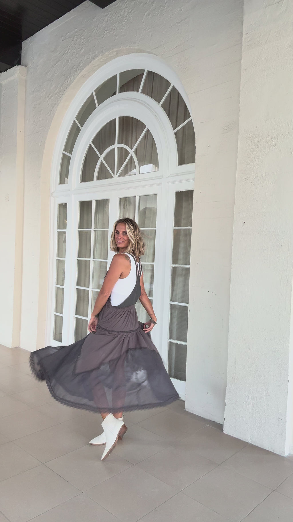 The Boho Darling Overall Maxi