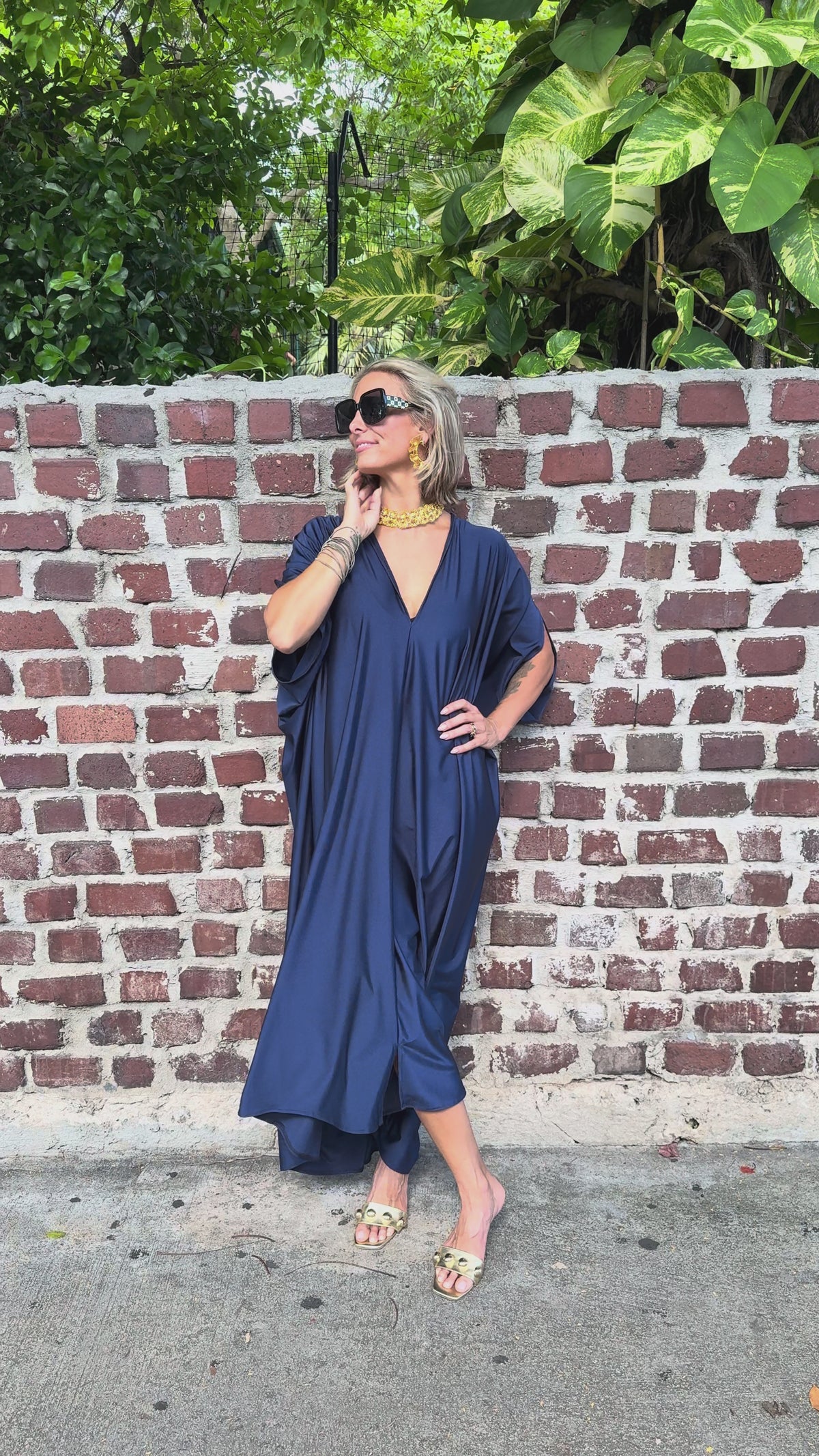 The Midnight Slink Kaftan