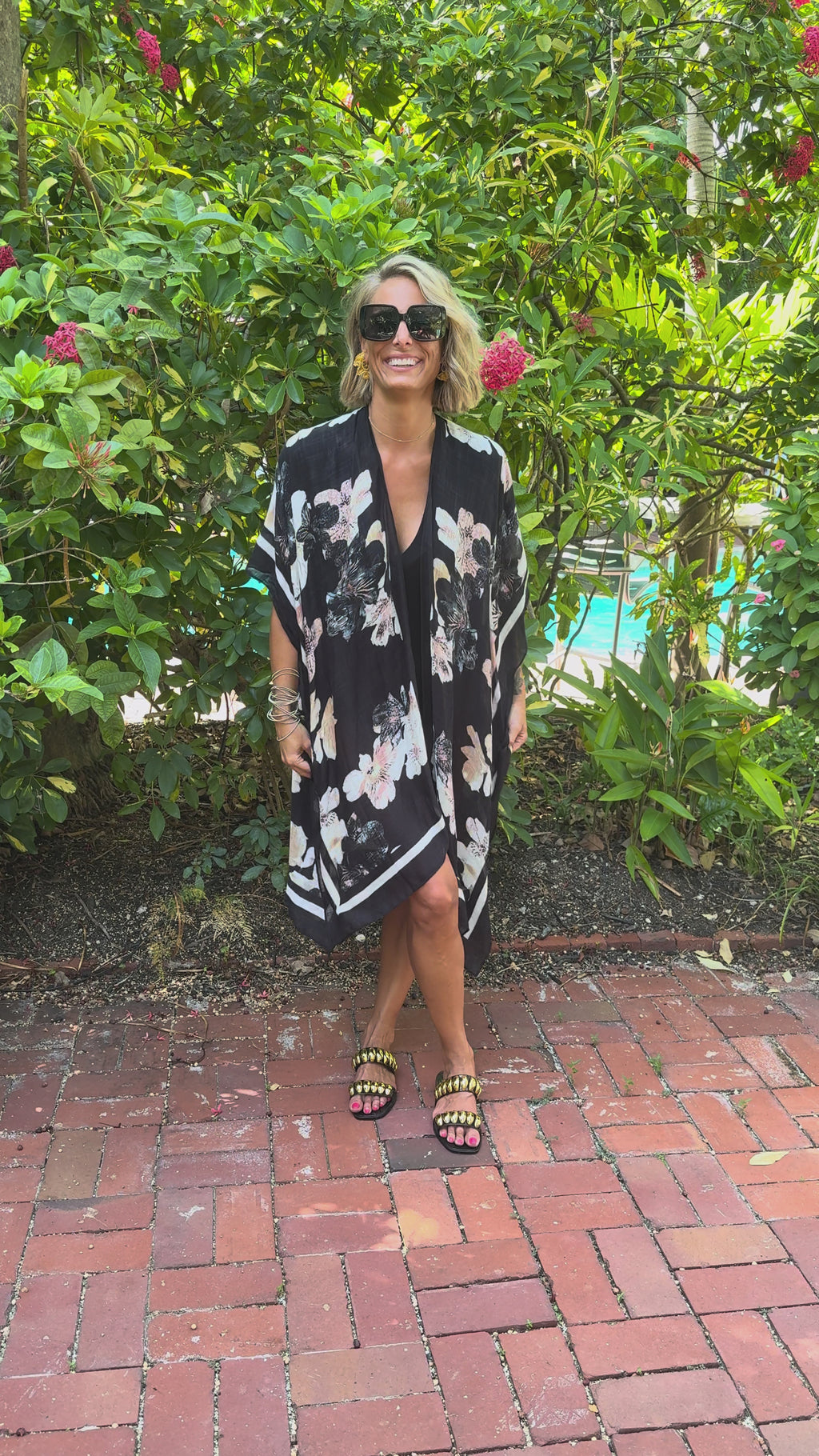Midnight Garden Kimono