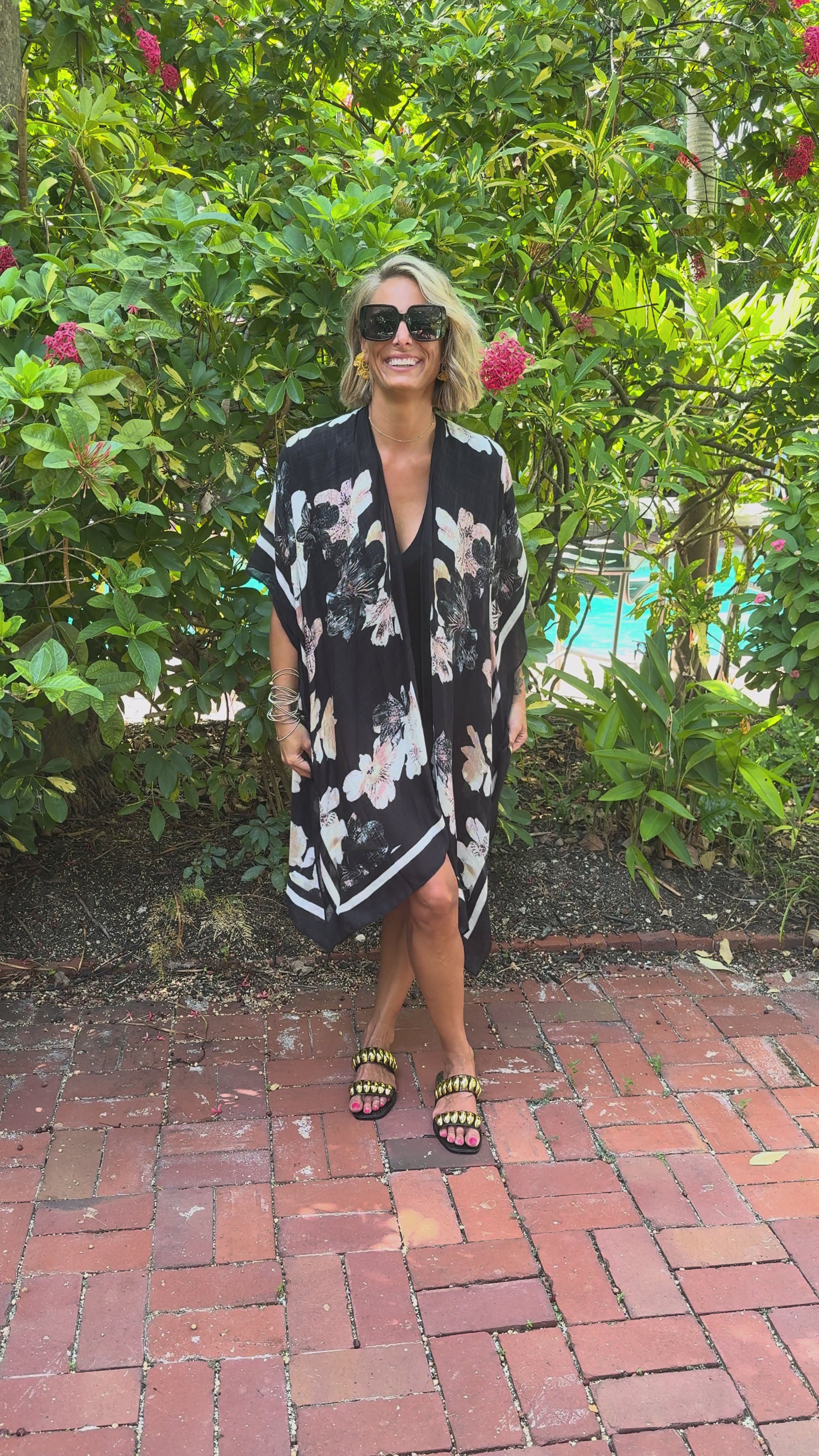 Midnight Garden Kimono