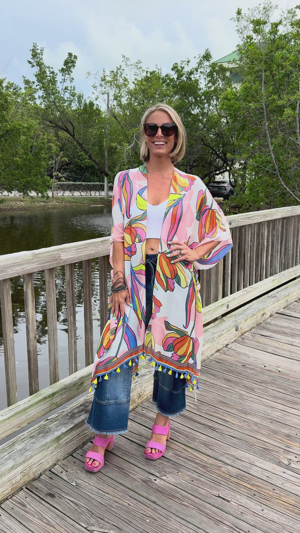 Garden Party Kimono