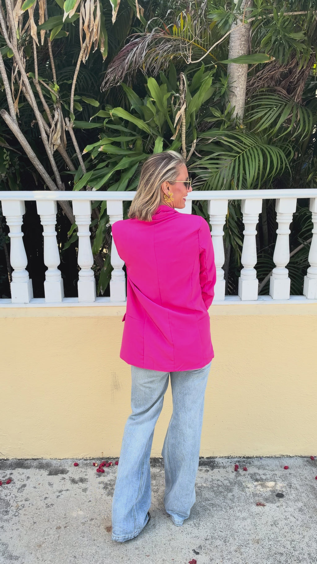 Pink Power Blazer
