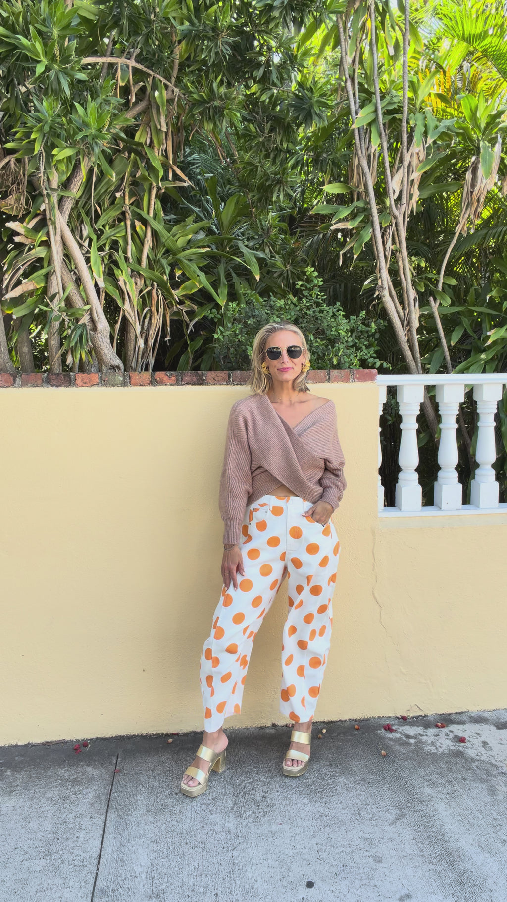 Dot Your Average Denim Pants