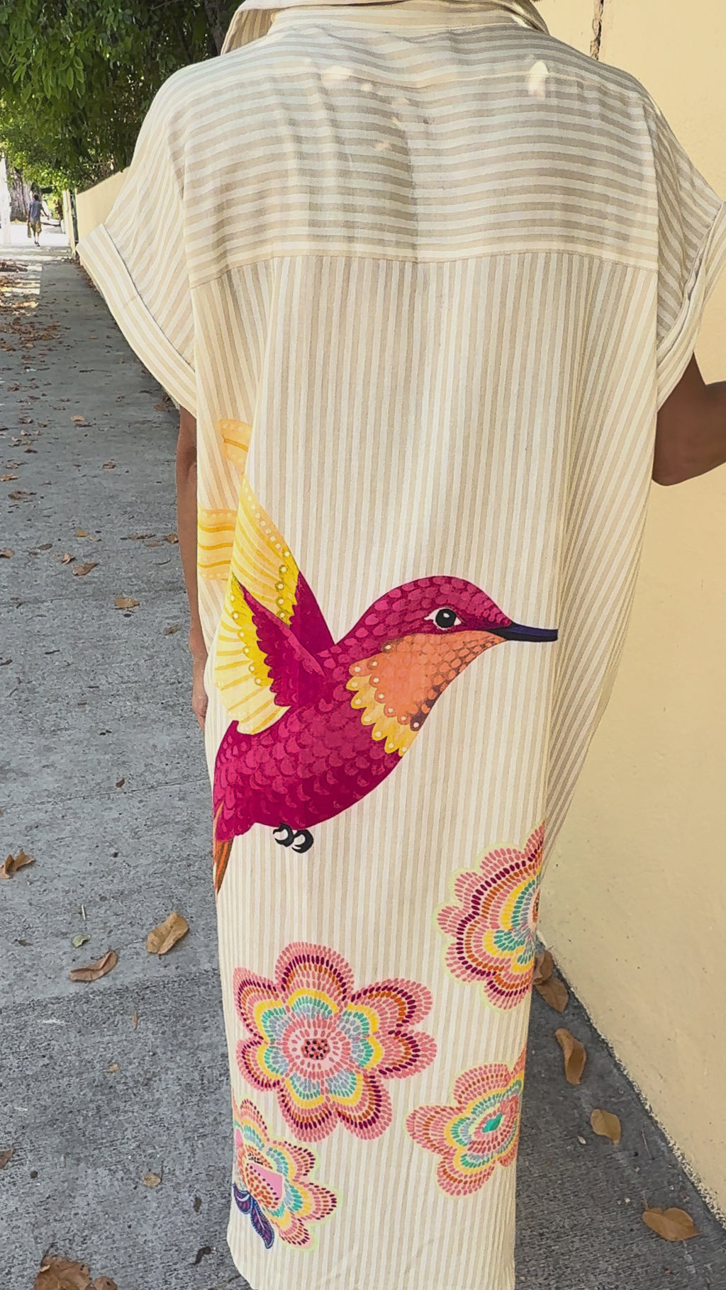 Hummingbird Haven Kaftan
