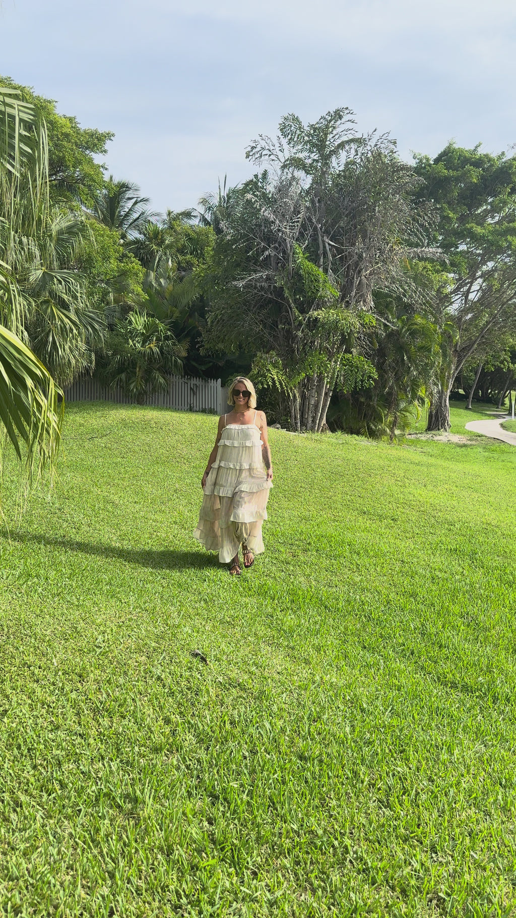 Cloud Nine Tiered Maxi Dress