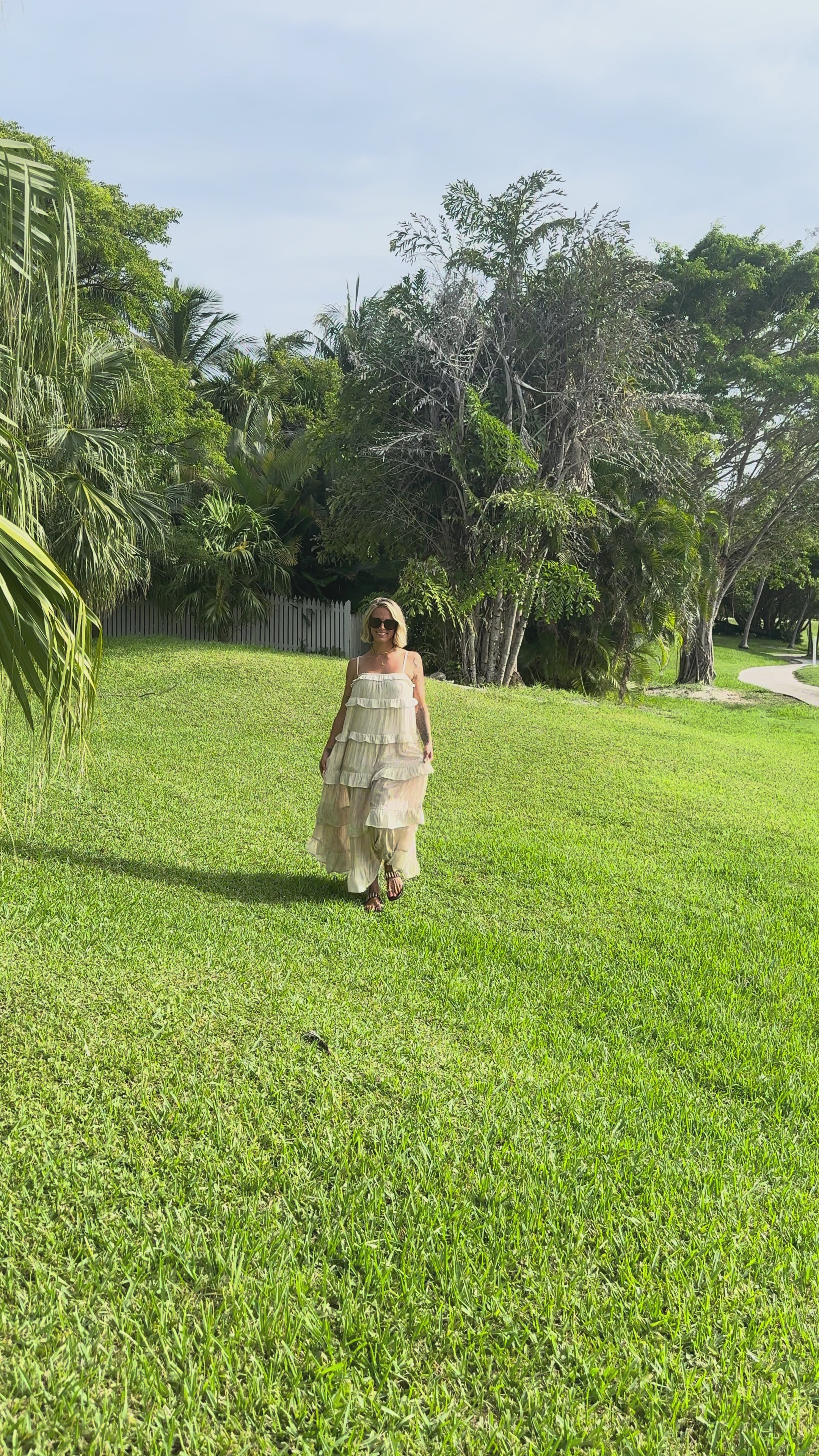 Cloud Nine Tiered Maxi Dress