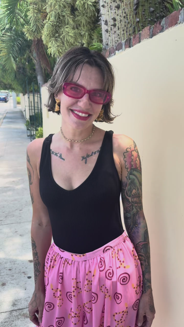 Pink Swirl Pants